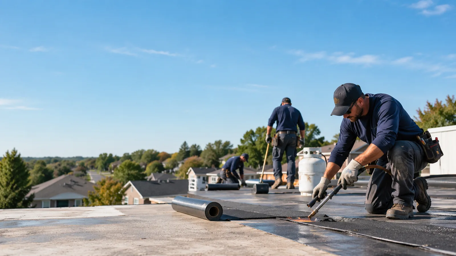 Flat Roof Leak Repair providers in Minto, ND